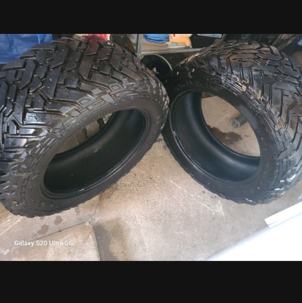Two pair's of tires..